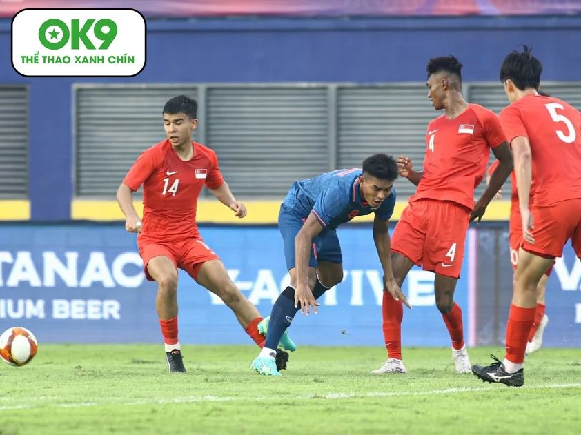 Nhận định U22 Thái Lan vs U22 Singapore: Trận đấu quyết định ngôi đầu bảng A SEA Games 33.